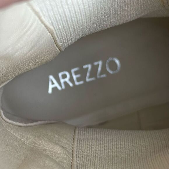 (Z3) AREZZO, PANACOTA Women's Leather Lug Sole‎ Ankle Boots US Size 38/7.5 - Picture 2 of 11